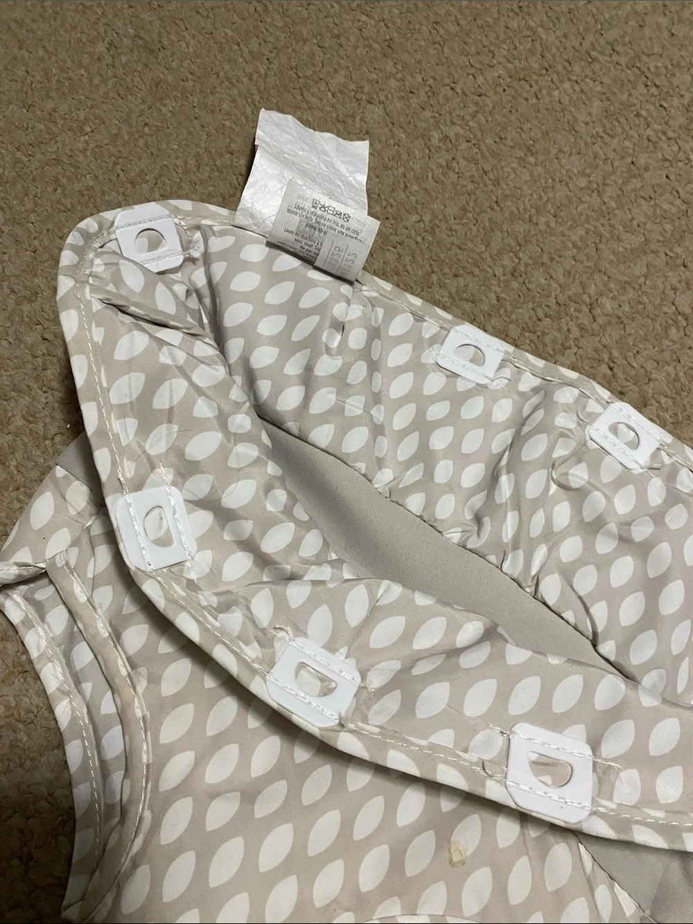 Skip Hop activity center cloth seat cover replacement